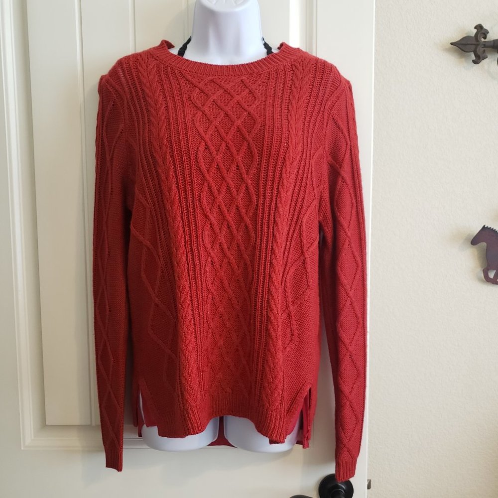 Jessica Simpson Glitter Red Sweater NWT